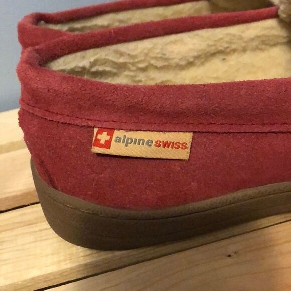 Alpine Swiss Sabine Woman’s Moccasins - Picture 2 of 5